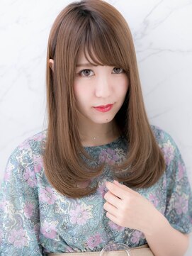 ローレン(LOREN) *LOREN*骨格矯正◎小顔に見せるナチュラル美髪セミロング