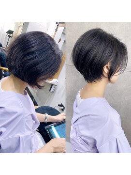 アヴァロン(AVALON) 多毛＆癖毛カバー◎ひし形くびれショートボブ