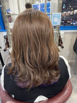 ヘアリゾートユア 新大久保店(hair resort YuA) インナーカラー