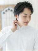 ビジカジ◎黒髪ニュアンスマッシュアンニュイ ヘアC
