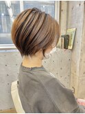 大人ショートボブスタイル