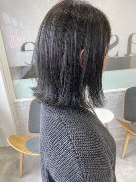 カシェ キョウマチ(cashe’e) ボブとハイライト