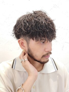 フィフス 原宿(fifth) ツイストスパイラルパーマツーブロックマッシュショートレイヤー