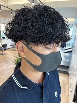 ウェイビーエフティフィフス 横浜西口(WAVEY ft.fifth) メンズマッシュメンズヘア波巻きスパイラルパーマ波巻きパーマ