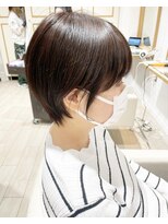 アルクバイネオリーブ 荻窪店(arc by neolive) ショコラアッシュくびれ耳かけショート☆