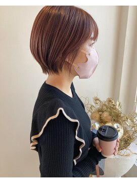 カシェ シモムラ(Cashe'e SHIMOMURA) 丸みショートボブ