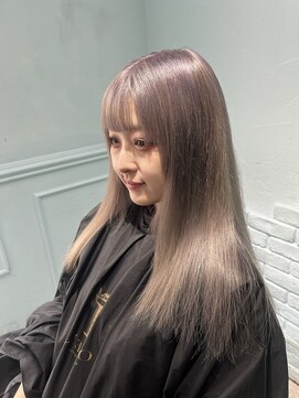 ティアム 渋谷店(Tiam shibuya) 前髪/マチルダボブ/ピンクベージュ/インナーグレージュ