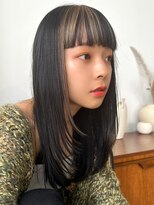 ラフィス ヘアールーチェ 樟葉店(La fith hair luce) 【La fith】前髪インナーカラー×レイヤーカット