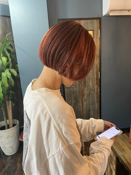 ユニコヘア(unico hair) 丸みショートボブ