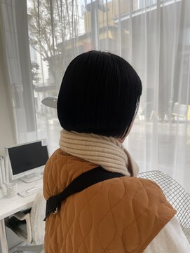 ハイブ 金沢(Hive) 似合わせぱつっとボブスタイル