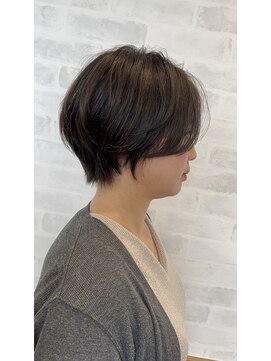 美容室ジャスミン 【ヒロシ】丸みハンサムショート　　20代30代40代　藤枝焼津