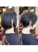 束感ショート