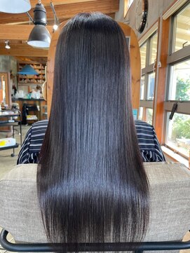 ヘアアンドビューティー クローバー(Hair&Beauty Clover) 髪質改善トリートメント/アッシュブラック