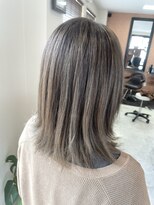 ヘアーサロン デペント(HAIR SALON Depend)&nbsp;バレイヤージュ　グレイパール