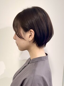 メグリ(MEGULI) マッシュショート【相馬】 #小顔補正立体カット#仙台髪質改善