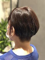 スカーレット(Scar/let) 刈り上げショート/大人マッシュ/ピンクブラウン/大人女性
