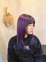 ルモ(Lumo)&nbsp;【KATSUYA】アンブレラカラー×パープル×ウルフレイヤー