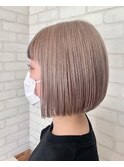 Moana【八重瀬】#ハイトーンカラー#ボブ  #20代30代40代50代