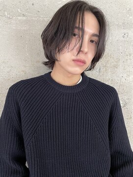 ミラバイグリーン(Mira by green) メンズウルフ/アンニュイ/韓国/黒髪