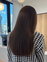 ビームズ トータルビューティー 西中島店(Bee ms Total Beauty) サラツヤロングベージュカラーブリーチしない透明感カラー