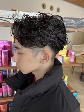 サラビューティーサイト 志免店(SARA Beauty Sight) 【琉希也style】大人気！フェザーパーマ