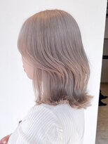 アルバム 池袋(ALBUM) マロンベージュメルティカラー似合わせカット_ba505211