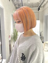 キートス(Kiitos)&nbsp;★20代30代40代艶髪似合わせカットオレンジベージュ