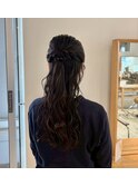 結婚式&ウエディングパーティー用韓国ヘアアレンジ　武蔵小杉