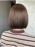 【miku/トレンド】ミニボブ/韓国ヘア/マロンブラウン