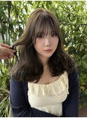 韓国風/レイヤーカット/透明感カラー/顔周りカット