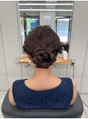 大人可愛いアップスタイル【清板】