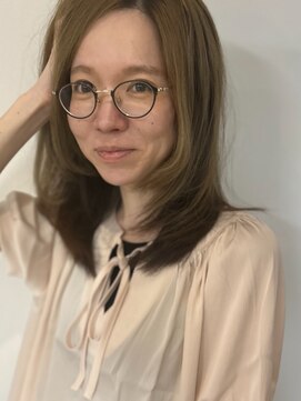 シエルシエル ミディアムレイヤーシャギーがっつり