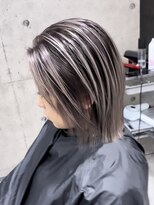 ウル 岡山駅店(ULu.)&nbsp;ハイトーンハイライトバレイヤージュグラデーションカラー岡山駅