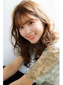 40代/50代/60代ハニーベージュ×ミディアムレイヤー【土気】