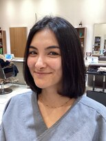 ピークアブー アヴェダ アトレ恵比寿(PEEK-A-BOO AVEDA)&nbsp;前上がりボブ