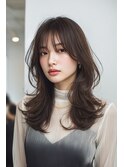 レイヤーカット髪質改善カラーブリーチなしダブルカラー