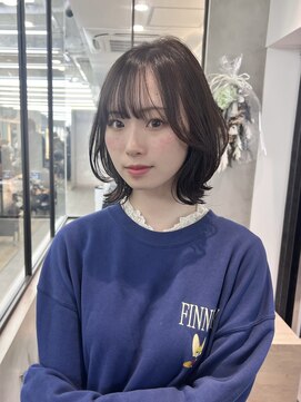 ロンドシエル 横浜(Lond ciel) オリーブグレー/韓国風巻き/レイヤーカット/マロンベージュ/横浜