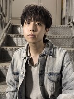 メゾンフォーメン トアロード(Maison for men TorRoad)&nbsp;シースルーマッシュ×ニュアンスパーマ