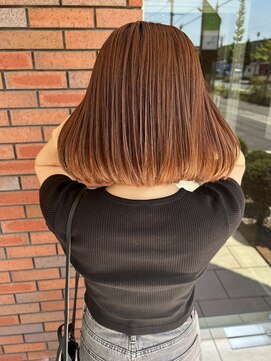 ヘアーサロンコモレビ(hair salon komorebi) 似合わせカラー/イメチェン/暖色系カラー/ブリーチなしカラー