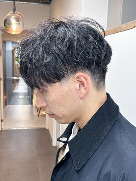 フラッグヘアー 博多駅前店(Flag HAIR) メンズパーマニュアンスパーマシャドウパーマ博多