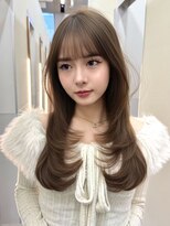 パルス ギンザ(PULSE ginza)&nbsp;ロングレイヤーサイドバング髪質改善