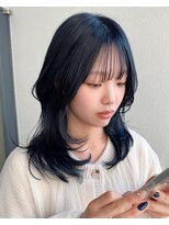 ローサバイ アルティナ 横浜店(Rosa by artina)&nbsp;ハイレイヤーウルフ/シャギーウルフ/セミロングレイヤー