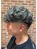 men'sカット+メッシュキャップハイライト【眉カット込み】<理容室>