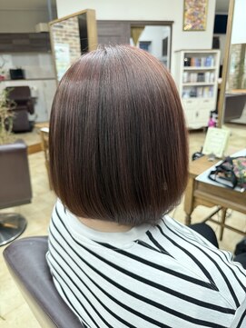 トップスタイル リッチ 柔らかさ引き出すピンク×ハイライト