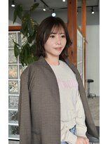 アイダブリューティー ヘア デザイン(IWT hair design)&nbsp;ミディアムボブ　レイヤーボブ　20代/30代/40代