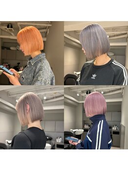 シーンヨコハマ 横浜店(SCENE yokohama)の写真/横浜からトレンドを発信☆圧倒的な経験,技術であなたに似合うカラーをご提案◆ケアブリーチ￥15000～[横浜]