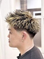 コハク(COHAQ BEAUTY AND RESORT) テーパーフェード×メッシュスパイキーショート