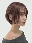 ショートボブ/所沢/髪質改善/縮毛矯正/白髪染め/トリートメント