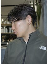 ネクストフォーヘアー(NEXT for hair)&nbsp;ニュアンスパーマ　毛流れ　センターパート