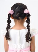 子どもヘアセット 4